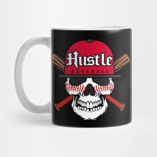 Hustle Baseball Logo Mug